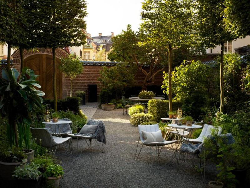 Ett Hem 5 Sterne Hotel in Stockholm mit Garten