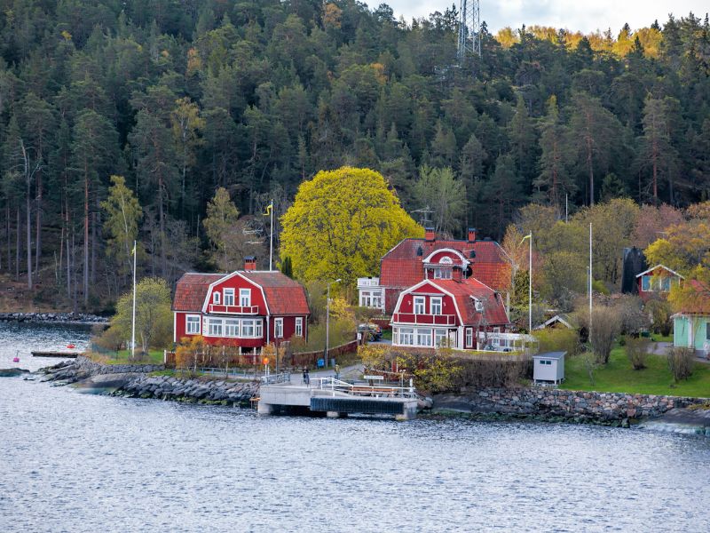 Ferienhäuser in den Stockholmer Schären