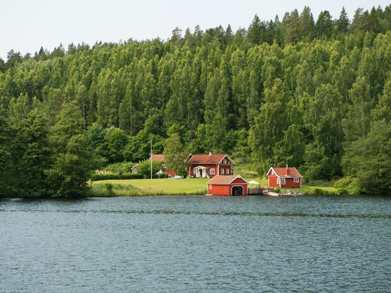 Wandern im Schärengarten Stockholms