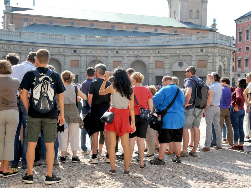Stadtführungen in Stockholm gibt es meist auf Englisch und seltener auf Deutsch
